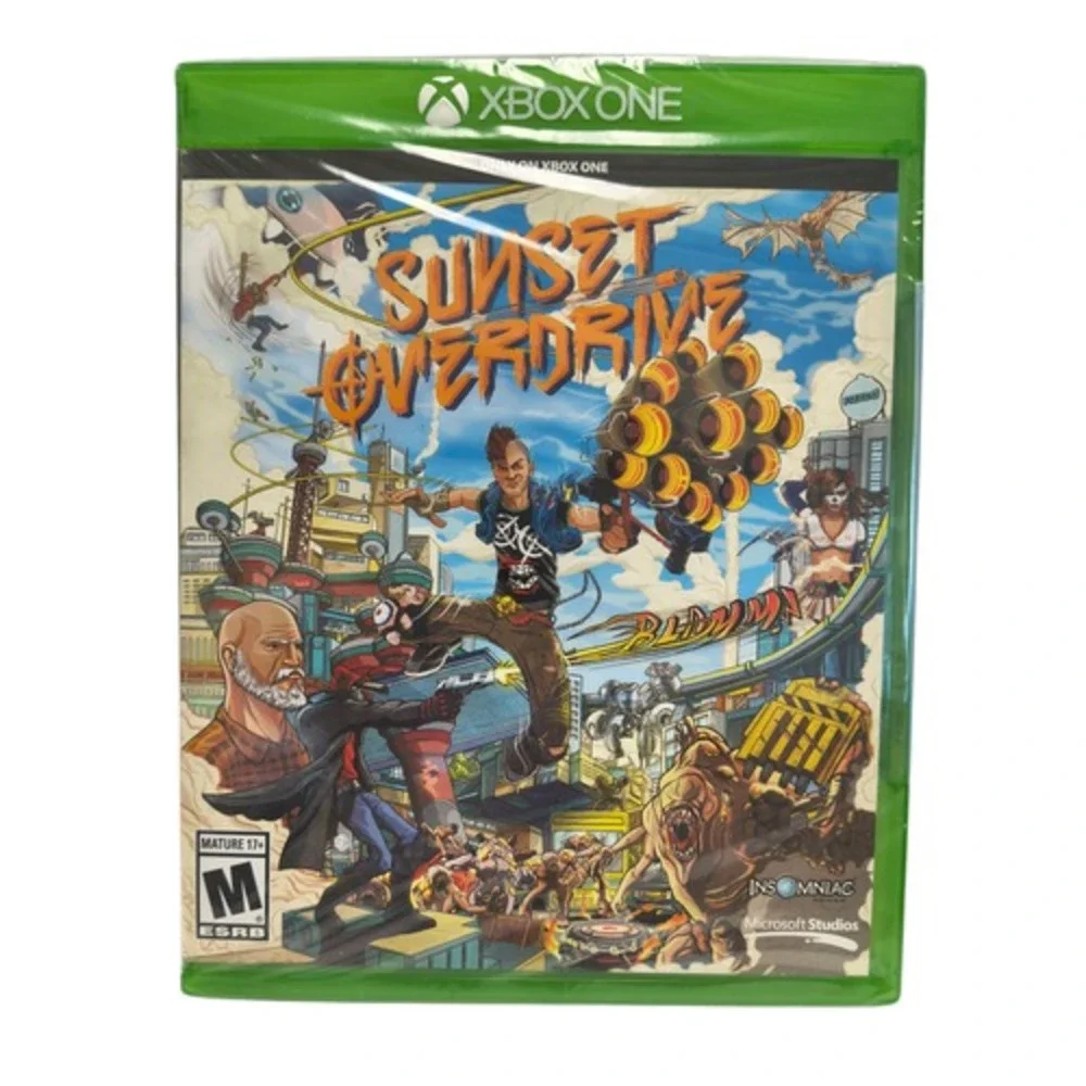 2014 Microsoft Xbox One Sunset Overdrive Shooter Game